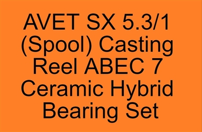 FR 195C OS LD AVET SX 5.3 1 Spool Bearings