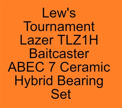 Lew's Tournament Lazer TLZ1H Baitcaster Fishing Reel Rubber Sealed